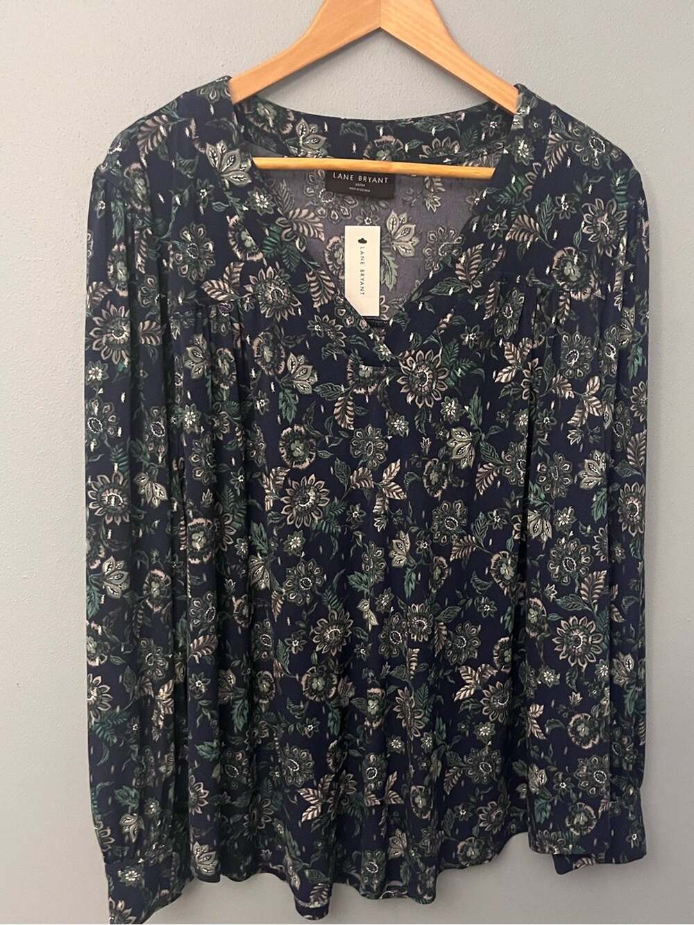 NWT Lane Bryant Floral Blouse